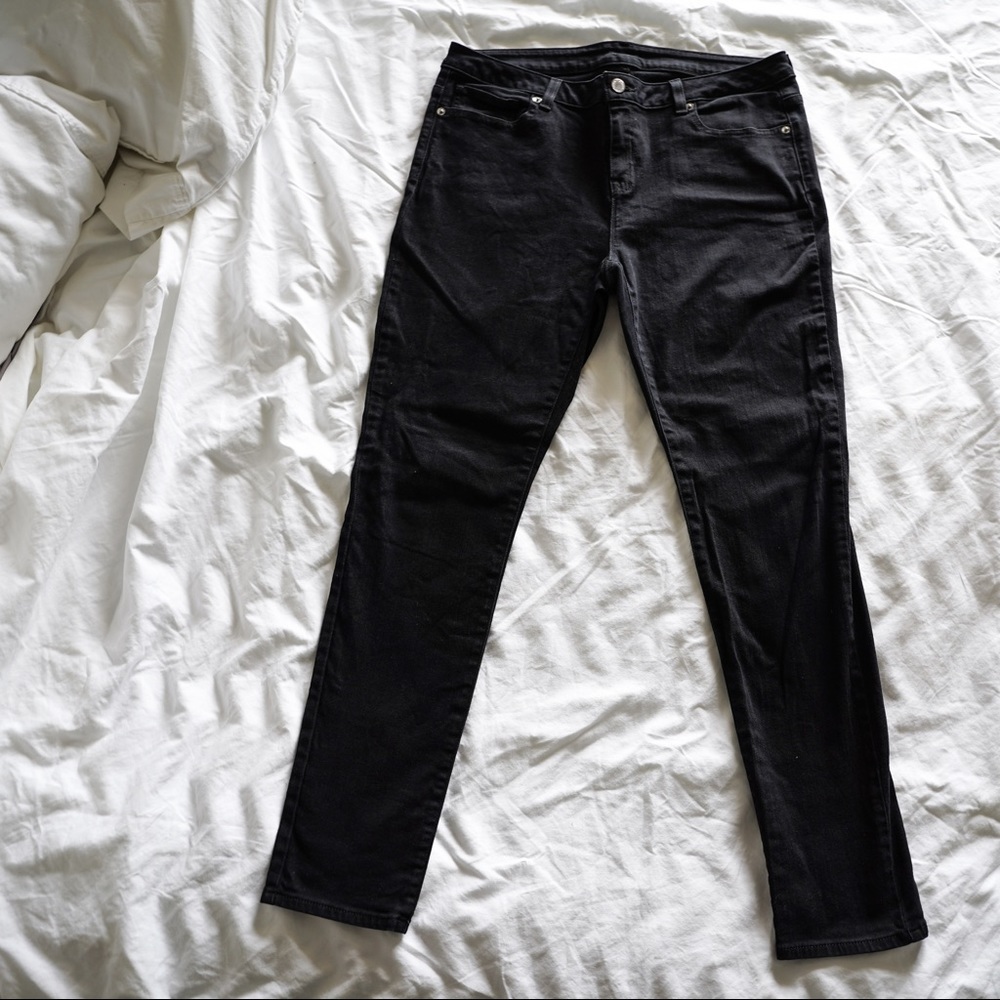 Michael Kors black denim jeans size 10